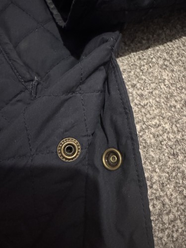 Ralph Lauren Polo Acolchado Chaqueta Abrigo Azul Marino Para Mujer Talla UK XL 18-20 - Imagen 4 de 9
