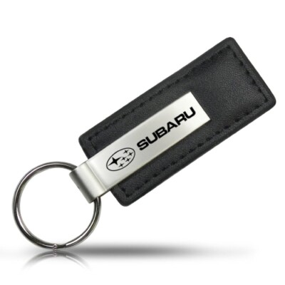 Lincoln MKS GT Black Leather Chrome Car Fob Key Chain Ring Au-Tomotive Gold INC Lincoln MKS GT Black Leather Chrome Car Fob Key Chain Ring Au-Tomotive Gold INC