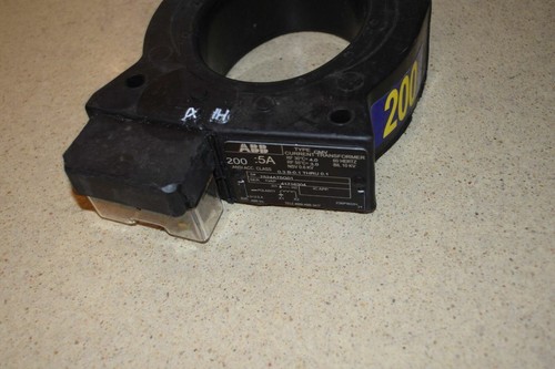 ABB CURRENT TRANSFORMER TYPE CMV 200:5A (C1) - 第 2/3 張圖片