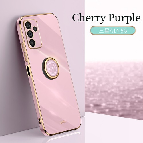 Case For Samsung A16 A25 A54 A33 A55 5G Plating Ring Holder Soft TPU Phone Cover - Bild 17 von 22