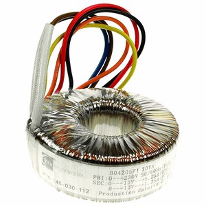 Toroidal 230V Mains Transformer 15VA 0-9V 0-9V