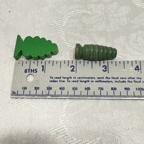 Vintage GERMAN Wooden Village Farm Miniature House Lot Set 29 Church Trees Pets - Picture 23 of 24