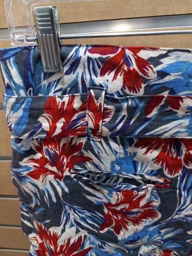 Richards pantaloncino donna in lino con cintura tropicale taglia L/XL - Foto 4 di 6