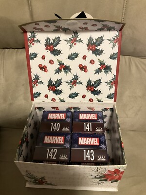 BEST LOT SELLER ON EBAY! Group of four Marvel mini bobbleheads + box