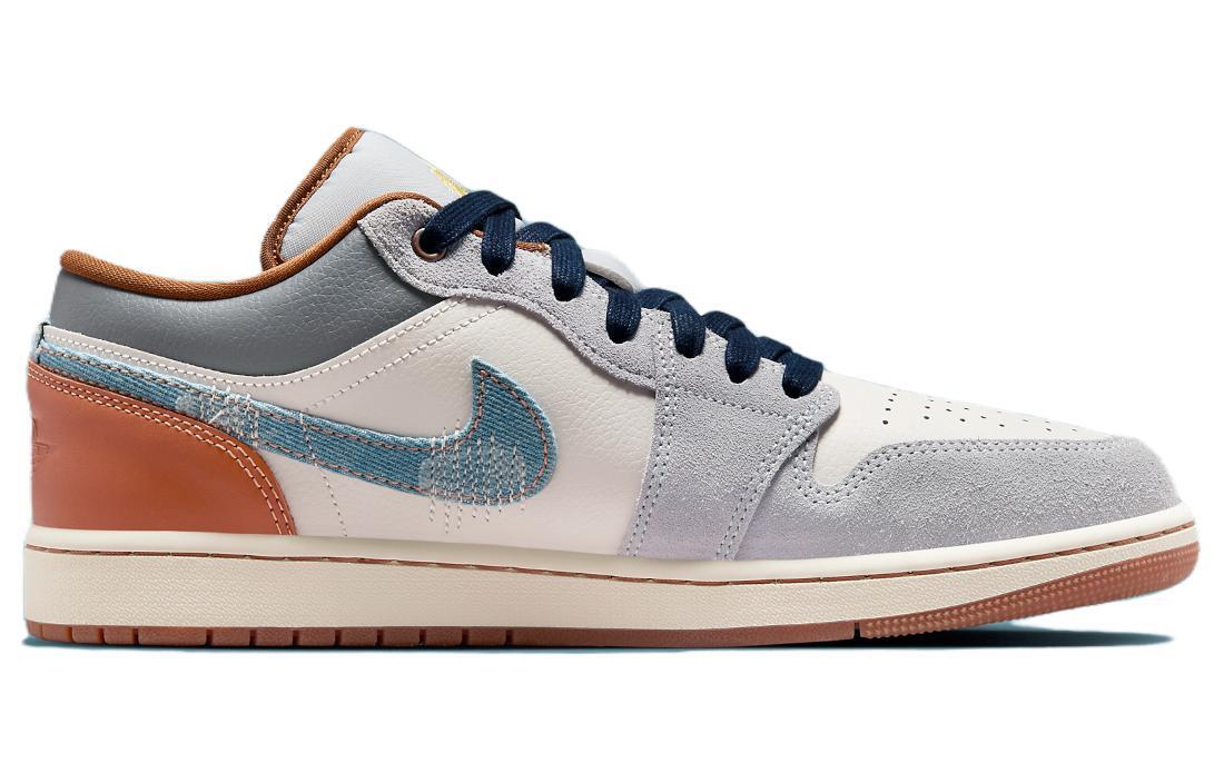 Air Jordan 1 SE Low Repaired Denim Swoosh - FZ5042-041 | eBay