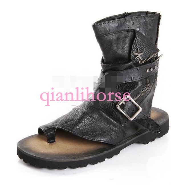 Gladiators Scarpe Infradito Da Uomo Alta Top in Pelle Fibbie Scarpe Gladiators stivaletti Sandali taglia c1a40e Gladiators Scarpe Infradito Da Uomo Alta Top in Pelle Fibbie Scarpe Gladiators stivaletti Sandali taglia c1a40e