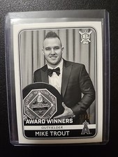 2020 Mike Trout Big League B&W /50 MVP SP
