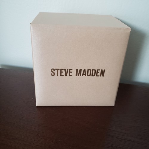Orologio Maglia Steve Madden Due Toni Oro Rosa/Argento Bracciale Nuovo con scatola - Foto 4 di 4
