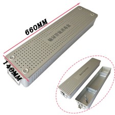 Sterilization Tray Box Case Aluminium Alloy For Surgical Instrument Disinfection