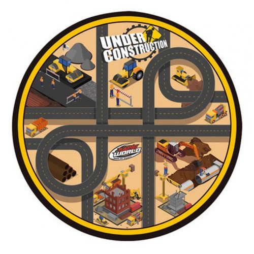 Kids Car Playset Playmat City Toy Road Map Mini Cars Transport Children 15PC - Picture 4 of 20