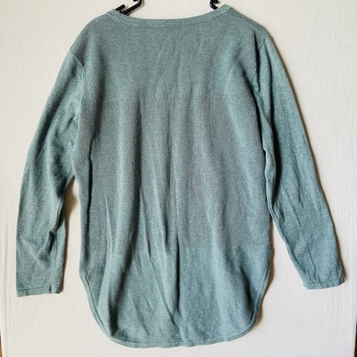 Trenery Long Sleeve Green Wool Cardigan Size Large L - Picture 3 of 3