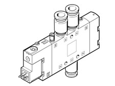 Festo CPE18-M1H-5L-QS-8 163150 Air Solenoid Valve New