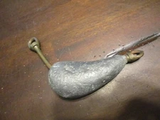 HUGE OCEAN TROLLING 2.7LB HEAVY DEPTH SOUNDING VERTICAL TROLLING DEEP SPORT FISH