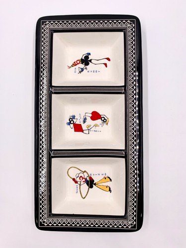 Divided Serving Tray - Card Theme - Texas Hold Em Crazy 8s Gin Rummy - Picture 5 of 8