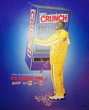 Original Crunch Ad: Basketball; Shaquille O'Neal; It's Crunch Time