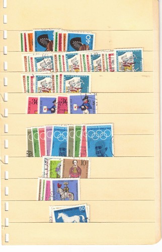 Alemania Occidental. Clasificador con diez hojas y cantidad de series usadas - Picture 11 of 11