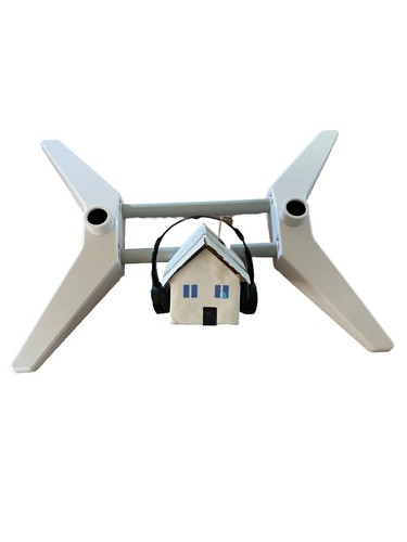 Replacement Rock Band Wii Harmonix Drum Set Stand Base Only White Feet Kit Parts - Picture 15 of 15