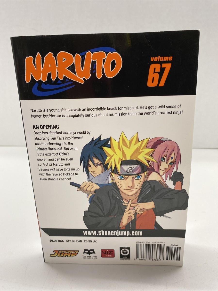 Naruto Volume 67 by Masashi Kishimoto - Shonen Jump Manga