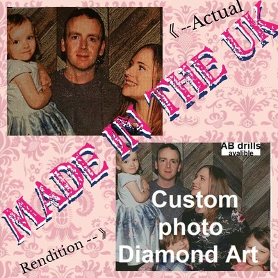 Photo Custom Make Your Own Diamond Fit Private custom 5D DIY Diamond Painting