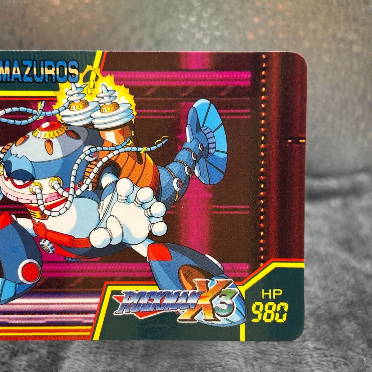 Rockman X3 Electric Namazuros No.103 Bandai 1995 Trading