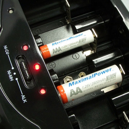 Alkaline Ni-Mh Ni-Cd Smart Charger FC999 for AA AAA AAAA C D 9V 9 Volt Cell - Picture 10 of 12