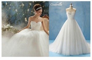 Alfred Angelo Disney Wedding Dress Ebay Image Is Loading Alfred Angelo Disney Wedding Dress