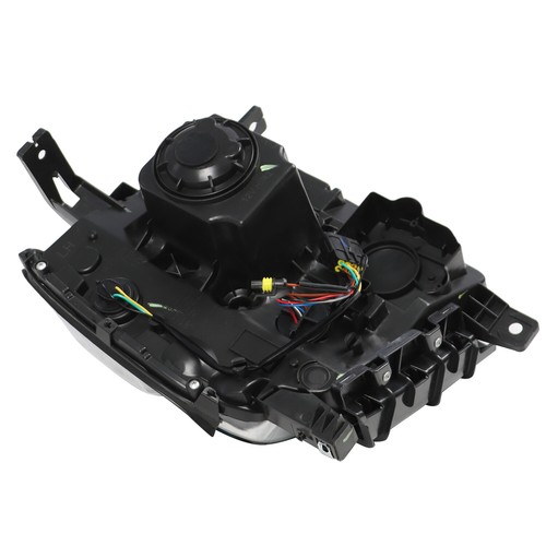 Black For 2014- 18 GMC Sierra 1500 2500HD 3500HD LED DRL Projector Headlights EA - Picture 8 of 10