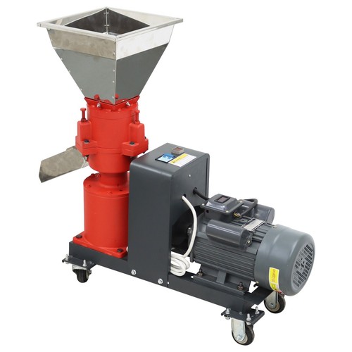 Animals Feed Pellet Mill Machine 8mm 220V 3 Rollers Feed Pelletizer Granulator - Picture 6 of 24