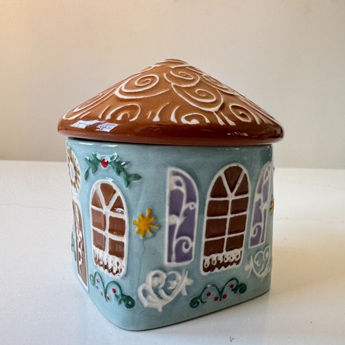 Ginger Ceramic Stoneware Sugar Bowl 3pc SET by Anthropologie NWT - Picture 7 of 11