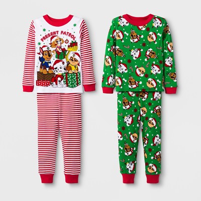 Peppa Pig Girls/' Toddler Christmas// Holiday 2 Piece Cotton Tight Fit Set Size 2T