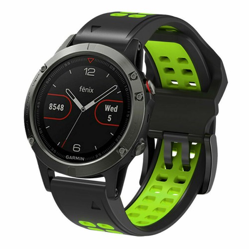 Cinturino Fit Quick per Garmin Fenix 7S 7X 6S 6X Pro 5 5X 3HR Cinturino Orologio Silicone - Foto 390 di 394