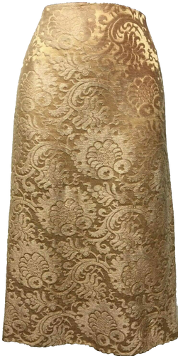 ESCADA Women Vintage Asymmetrical MidCalf Rock Skirt Size 44-(New With Tag)
