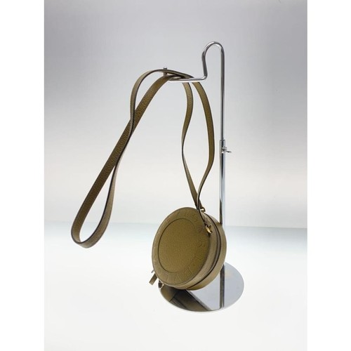 BVLGARI Shoulder Bag Plain Khaki Color Depth 4cm x Height 13cm x Width 13cm - Picture 2 of 7