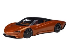 AUTOart 1/18 McLaren Speedtail Metallic Orange Model Car JP