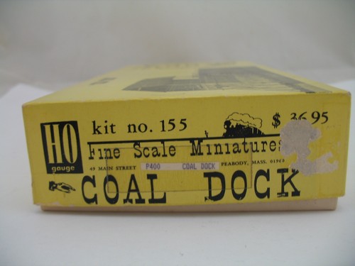 Fine Scale Miniatures HO Kit 155: Old Time Elevated Coal Dock - Picture 2 of 11