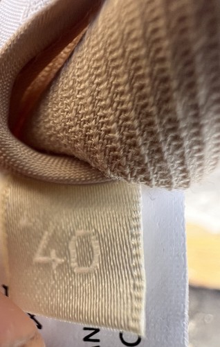 Anteprima Beige Blazer Woman’s Size 40 (Medium) Cotton Linen - Picture 6 of 8