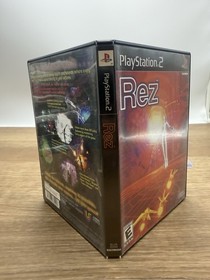 Rez Sony PlayStation 2 PS2 Video Game Complete CIB Sega Rail Shooter Music