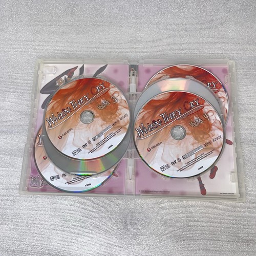 When They Cry: Complete Set (DVD, 2006, 6-Disc Set) Anime English Japanese - Bild 8 von 9