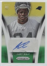2014 Panini Prizm Rookie Neon Green & Yellow /50 Kony Ealy #AR-KE Auto RC