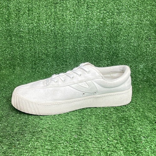 Tretorn Womens White Cavas Fashion Sneaker SZ 10 US - Picture 2 of 8