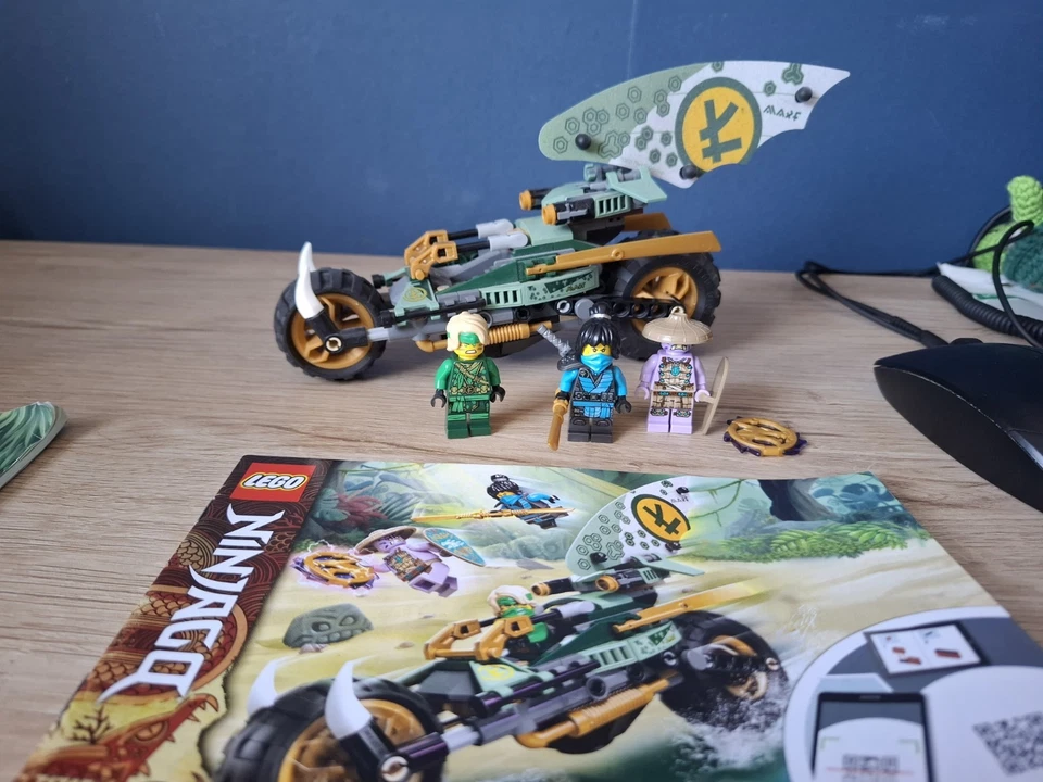 LEGO Ninjago 71745 Lloyd's Jungle Chopper Bike, photo 1 of 4