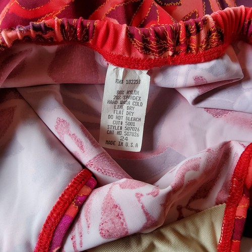 Esther Williams Tankini Top Skirted Bottom Swimsuit Set Women's Size 24 - Picture 3 of 18