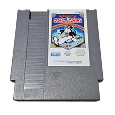 MONOPOLY NES Nintendo 1991 Classic Original Authentic Clean Tested Game
