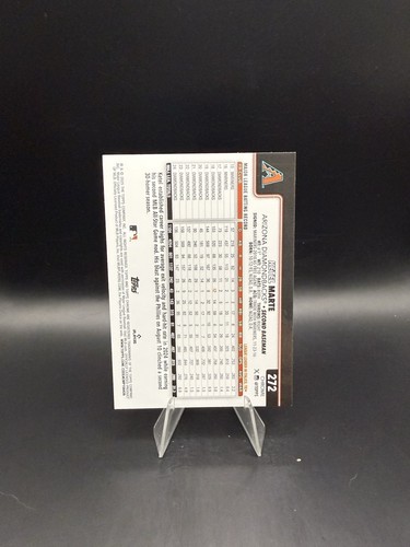 KETEL MARTE 2025 TOPPS CHROME LOGOFRACTOR PURPLE REFRACTOR /250 - Afbeelding 2 van 2