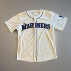 Seattle Mariners Baseball Jersey Mlb White Xl Nwot