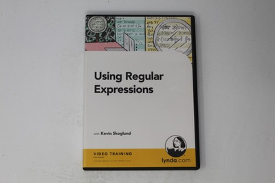 #ad Using Regular Expressions DVD $7.99