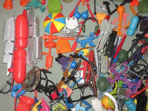 Vintage TMNT Miscellaneous Accessories Lot & Many other vintage toy pieces. - Picture 3 of 10