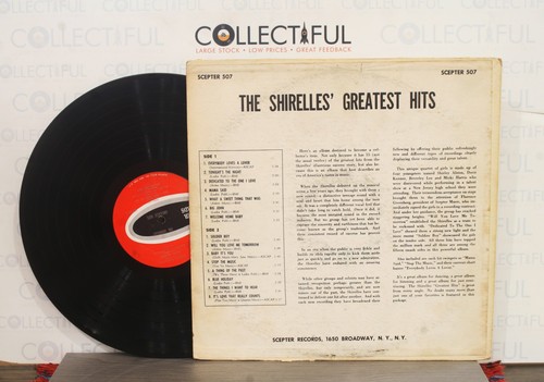 SHIRELLES - GREATEST HITS - SCEPTER 1963 - VINYL LP RECORD 🔥 - Picture 2 of 2