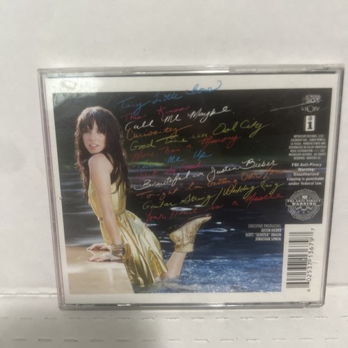 Carly Rae Jepsen - Kiss (CD Album 2012 604 Records) Sealed - Picture 2 of 3