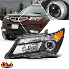 For 07-09 Acura MDX Factory Style Left Side HID Projector Headlight Lamp Black